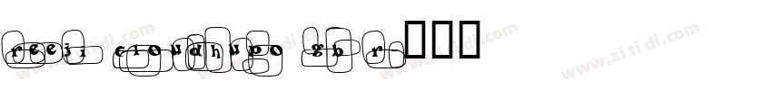 Reeji CloudHuPo GB R字体转换